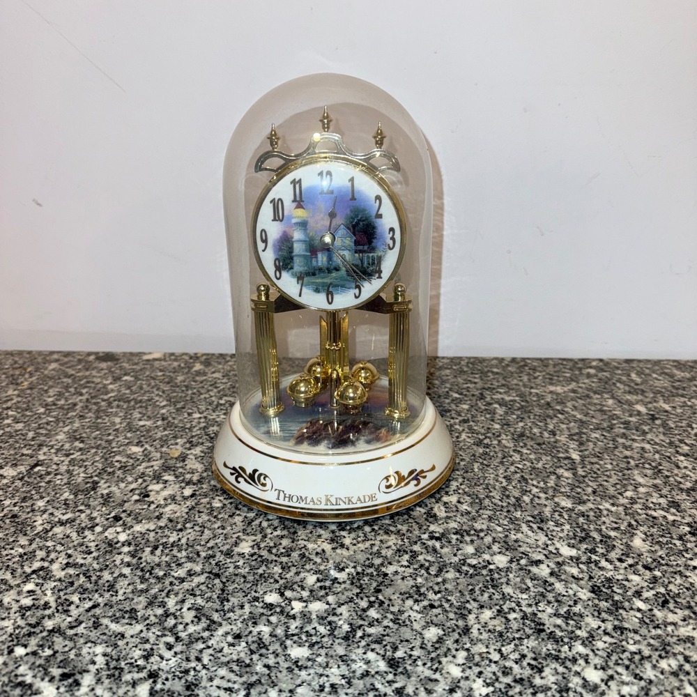 Vintage Thomas Kinkade Anniversary Clock